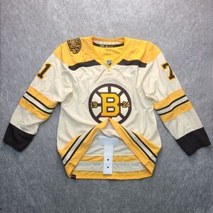 Adidas Boston Bruins‎ Hockey Jersey Men Sz 50 Taylor Hall Centennial 100th Patch